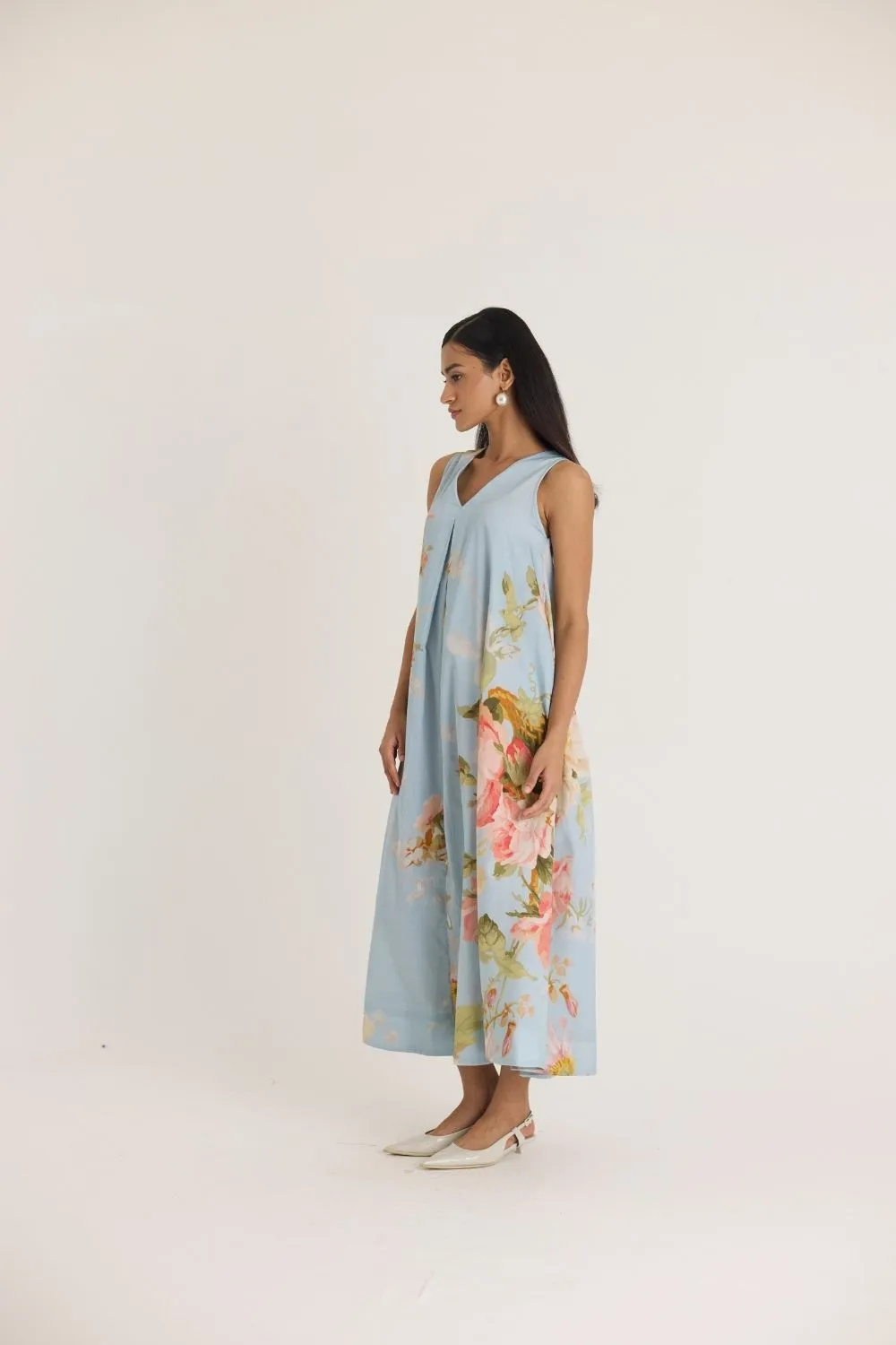 TAFFY V NECK DRESS