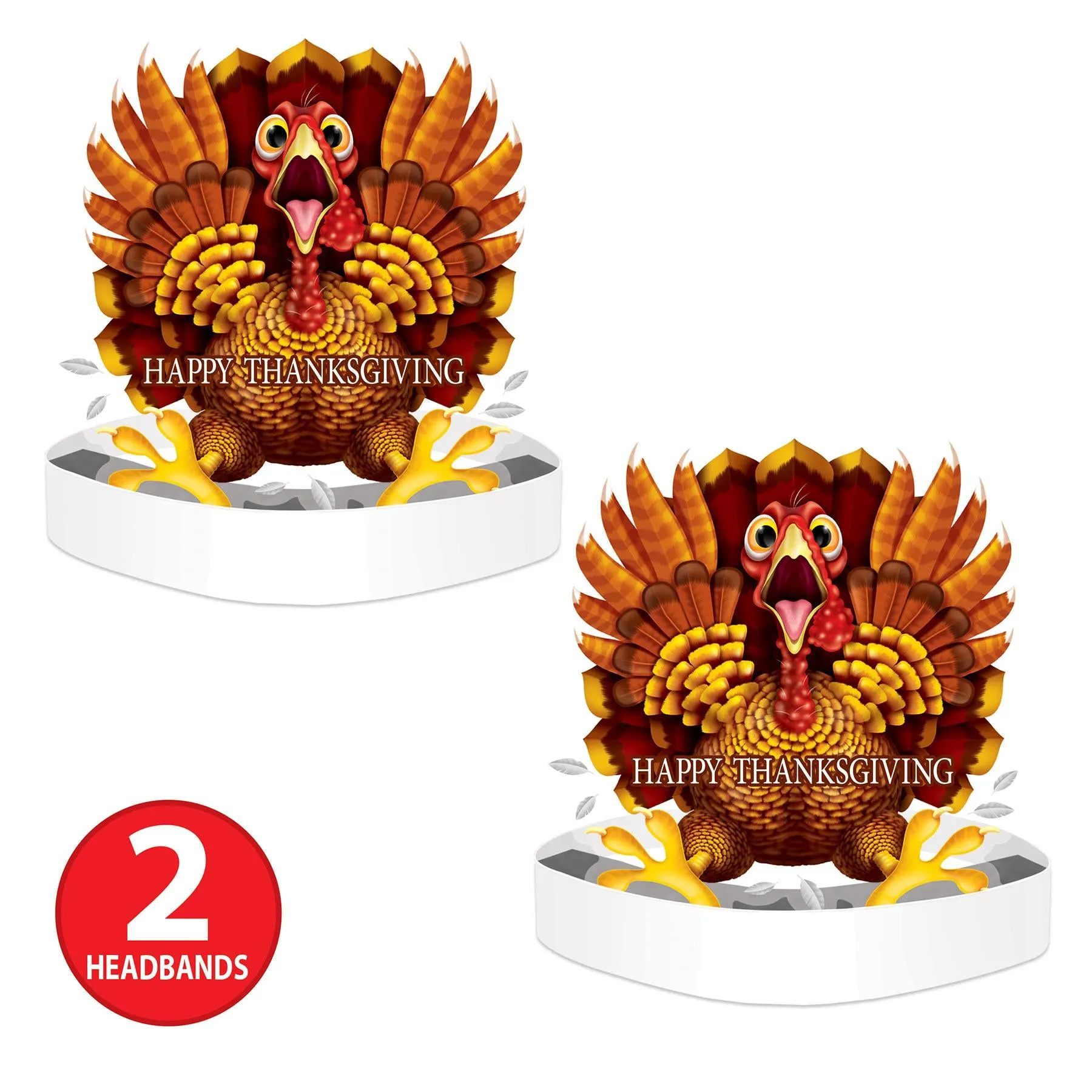 Thanksgiving Wild Turkey Headband