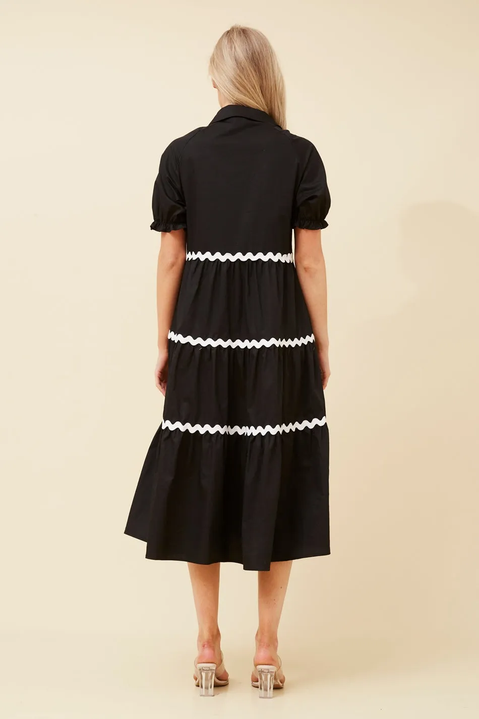 TIFFANY RIC RAC SHIRT DRESS