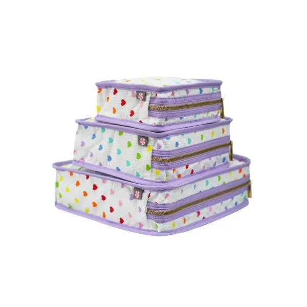 Tiny Hearts Stacking Set | Mint