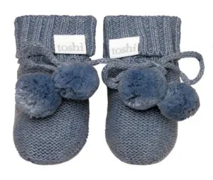 Toshi - Organic Booties Marley - Moonlight