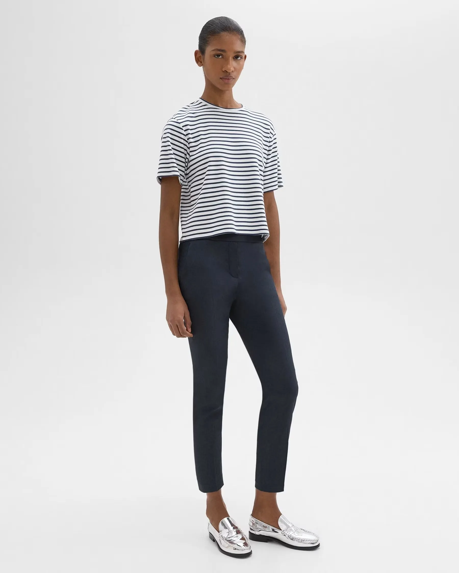Treeca Pull-On Pant in Good Linen