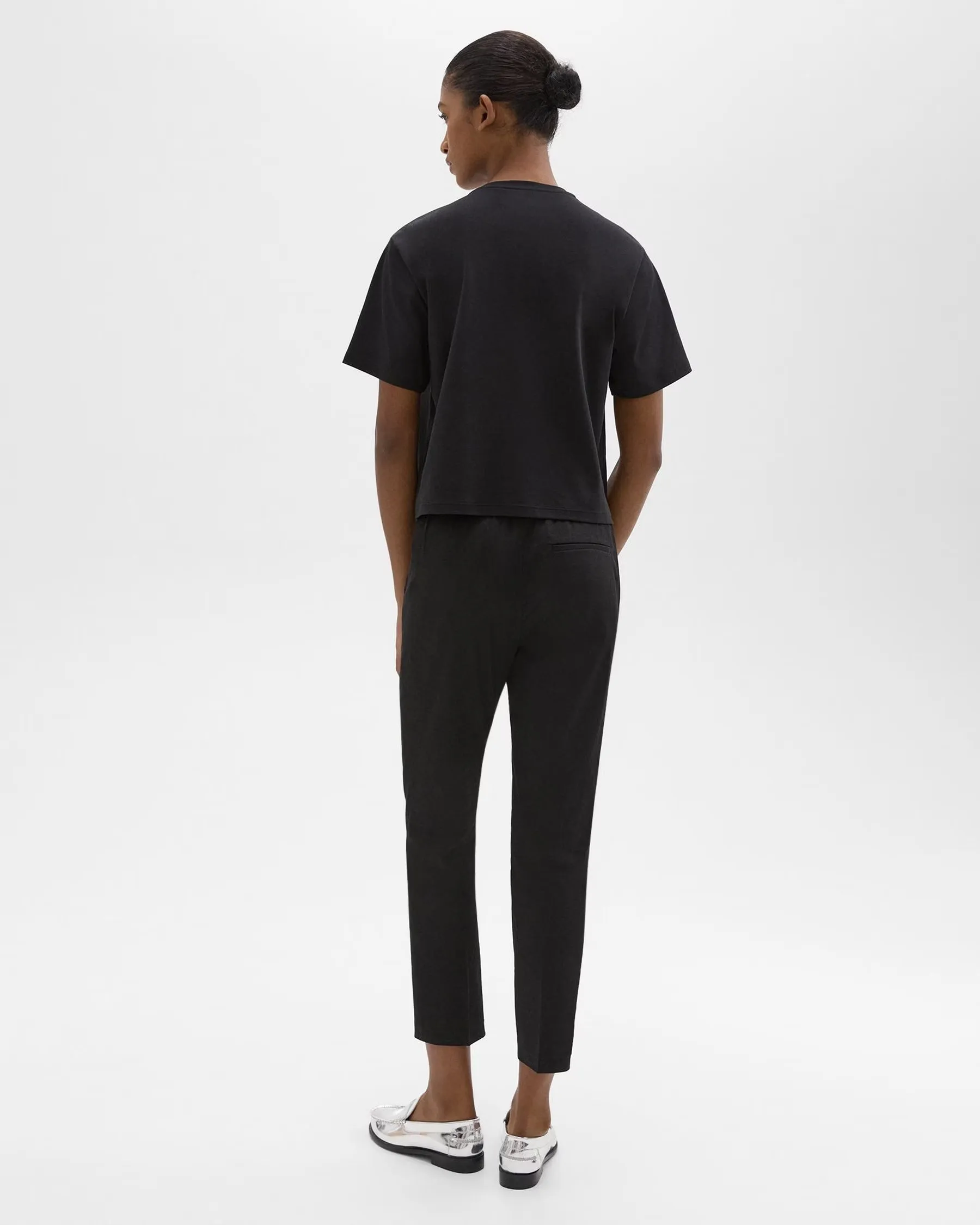 Treeca Pull-On Pant in Good Linen