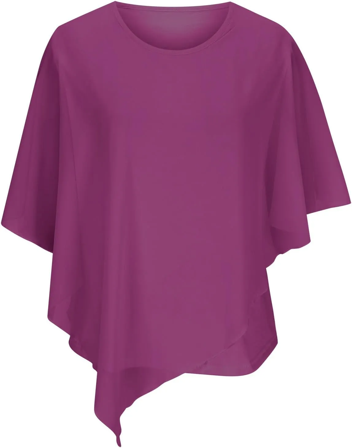 Tshirt Dress Women Plain Short Sleeve Batwing Sleeve Daily Dating Cute Blouses for Women Dressy Casual