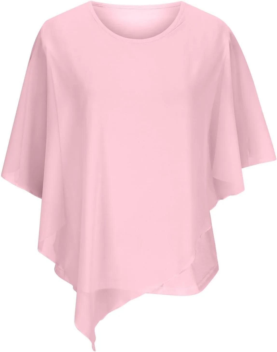 Tshirt Dress Women Plain Short Sleeve Batwing Sleeve Daily Dating Cute Blouses for Women Dressy Casual