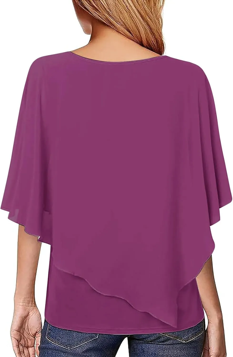 Tshirt Dress Women Plain Short Sleeve Batwing Sleeve Daily Dating Cute Blouses for Women Dressy Casual