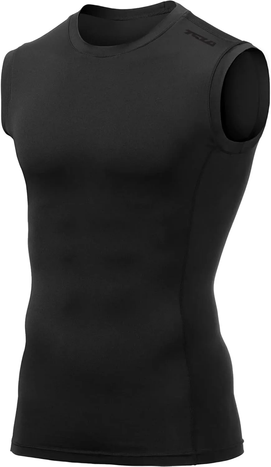 TSLA Men's Sleeveless Workout Shirts, Dry Fit Running Compression Cutoff Shirts, Athletic Training Tank Top