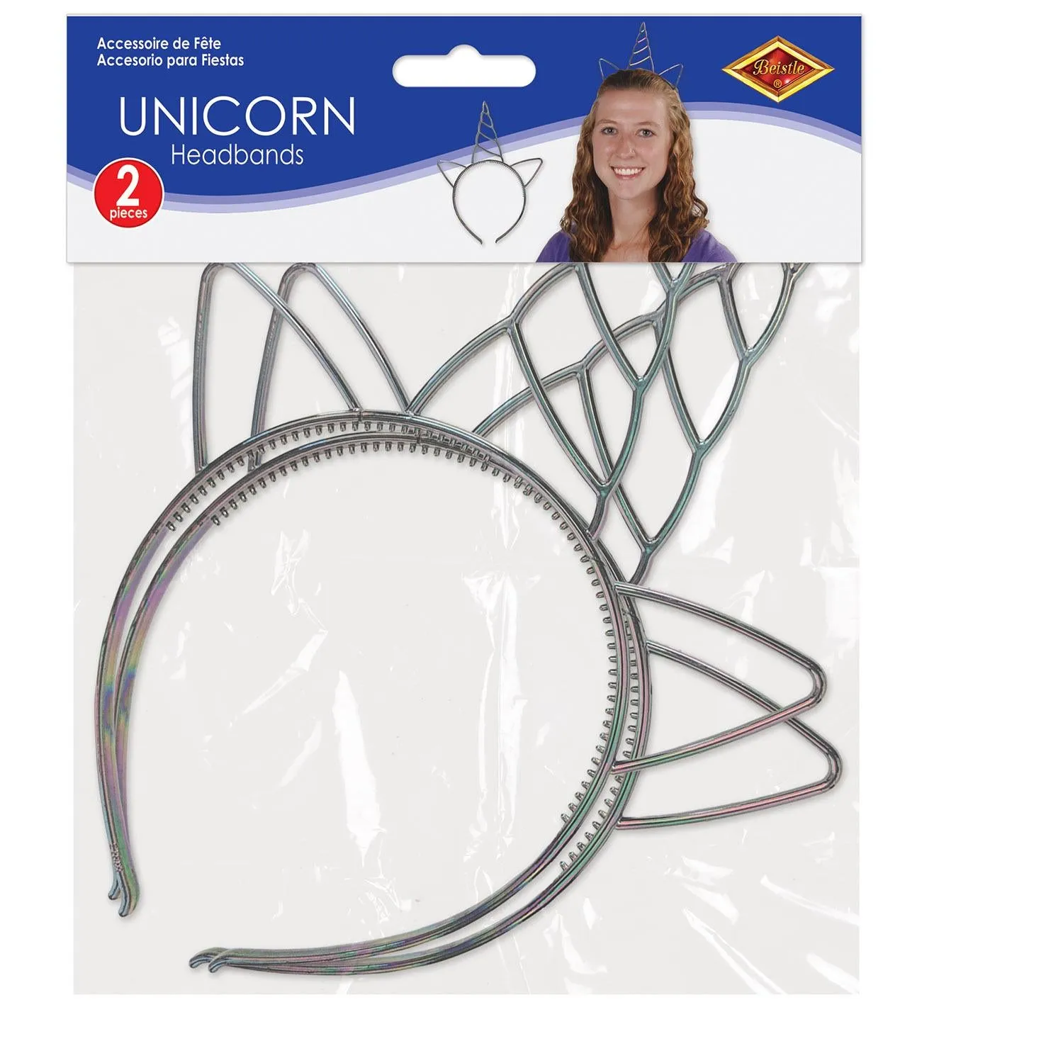 Unicorn Headbands (2 per Package)