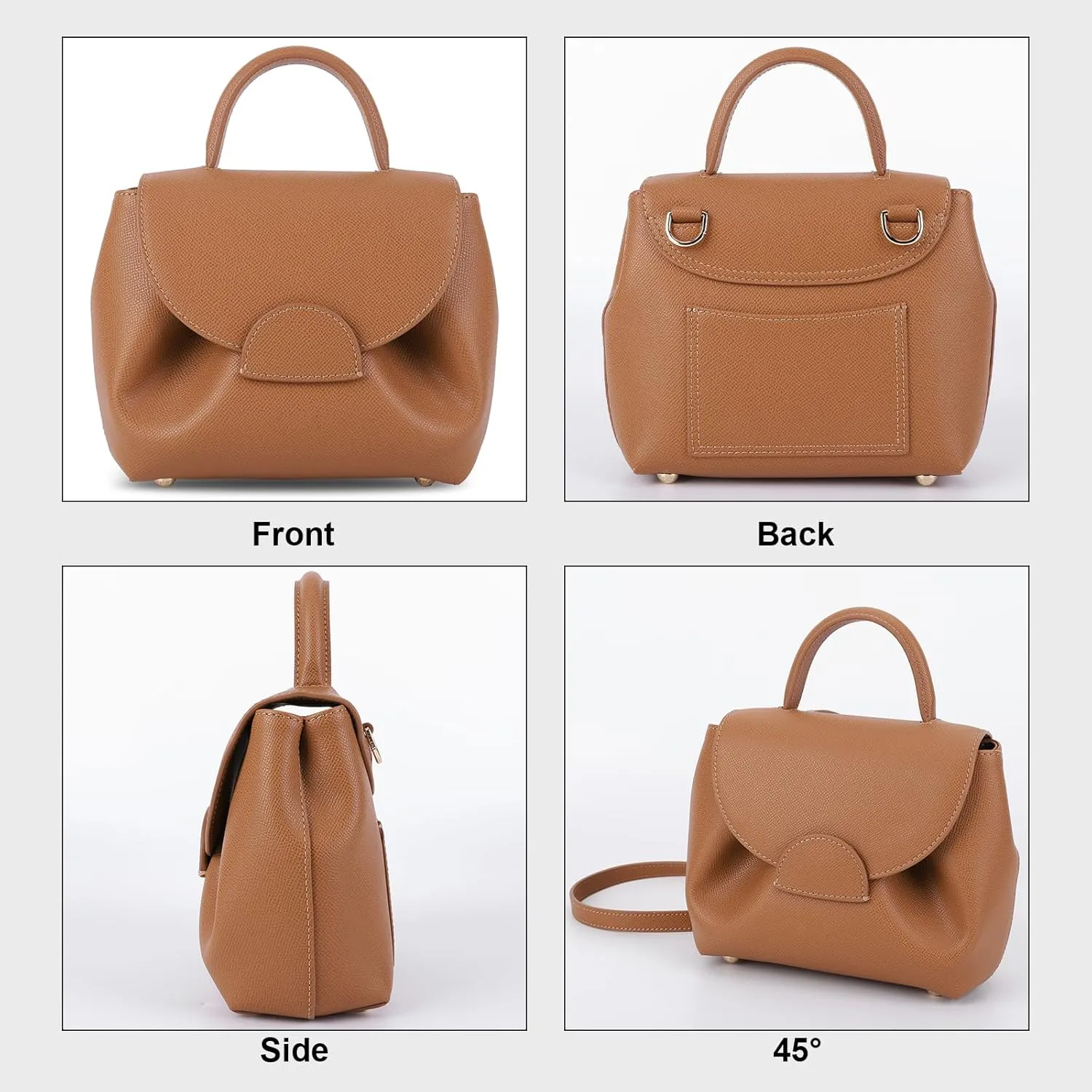 Versatile Women Small Crossbody Bag Lightweight Cell Phone Purse Top Handle Bag Daily Dating Purses Trendy Shoulder Bag
