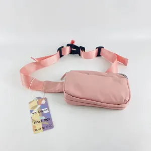 Waist bags, Pink Fanny Pack Belt Bag for Women, Cross Body Fanny Packs for Women - Crossbody Bags small Waist Bag Women - Fashion Waist Pack Bum Bag - Hands Free for Hiking, Running, Halloween & Travel