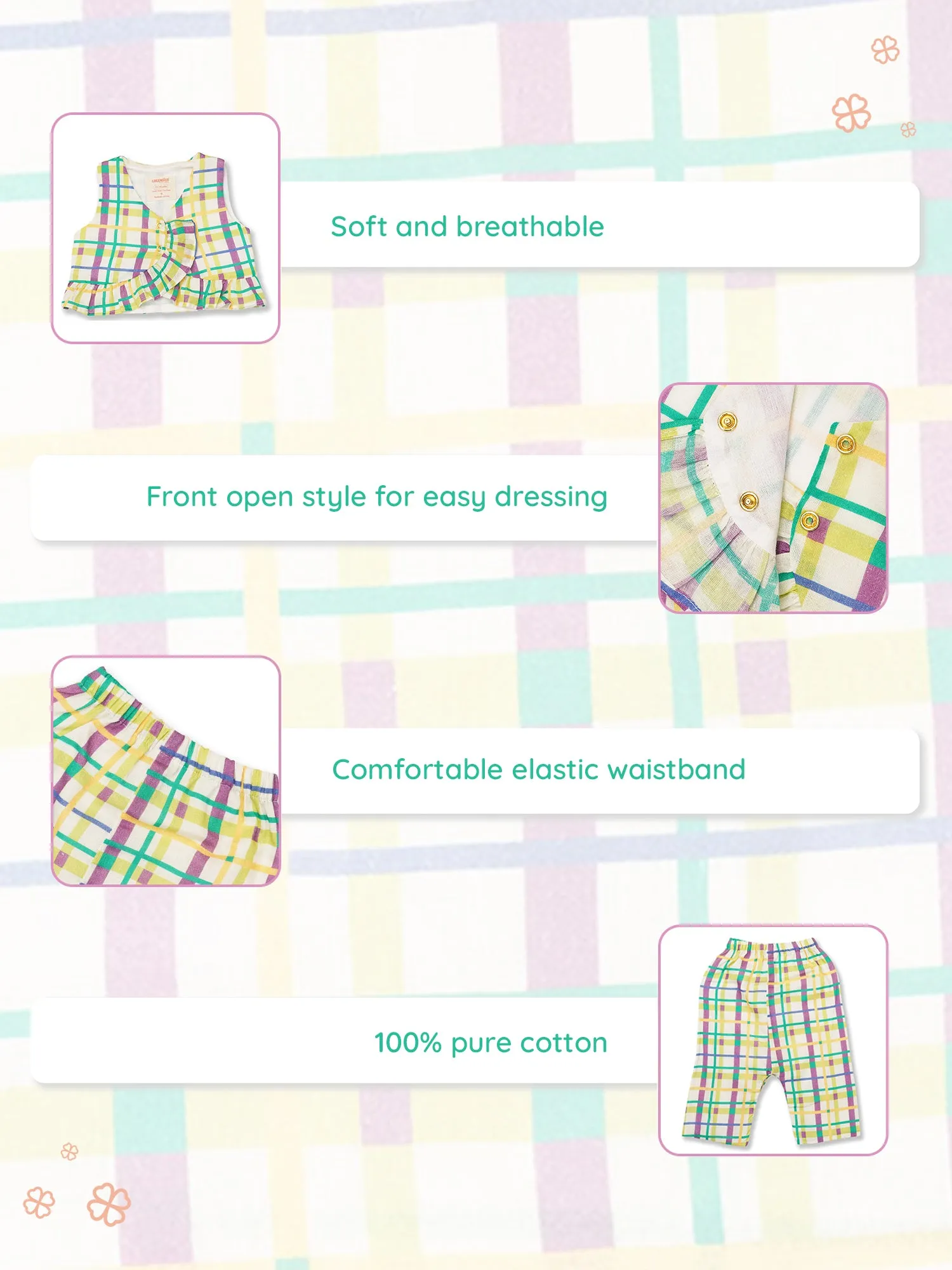 Whimsy Whirl - Baby Girl Co-Ords Set