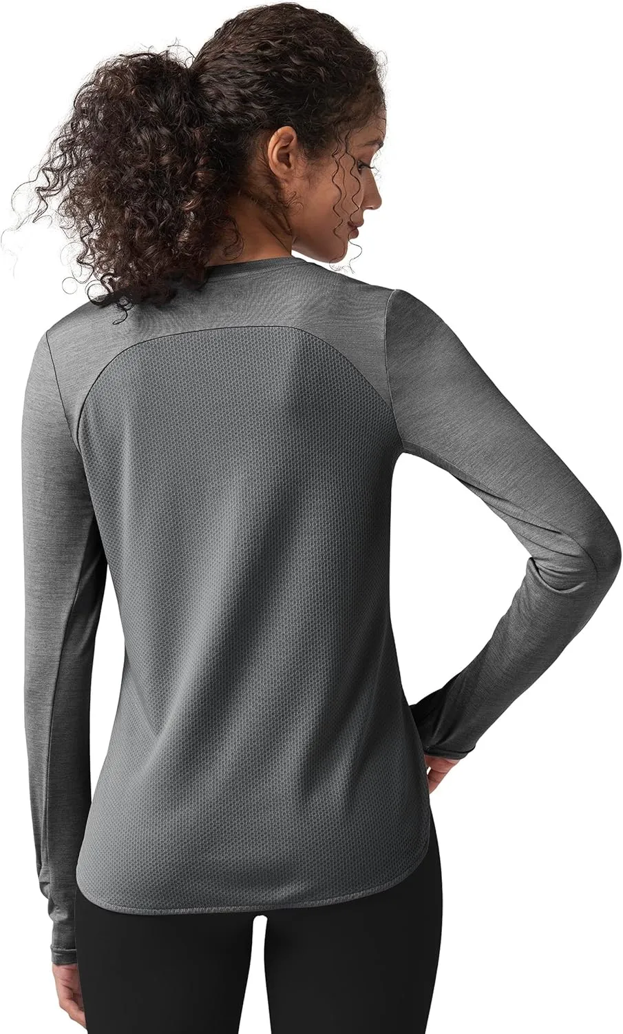Willit Women's Long Sleeve Workout Tops Running Athletic Quick Dry Shirts Lightweight Yoga Gym T-Shirts UPF 50 
