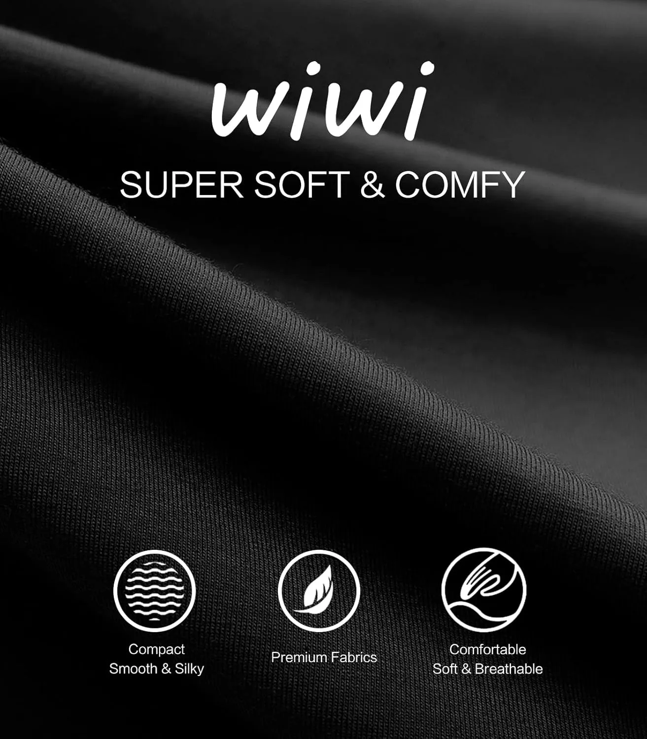 WiWi Womens Viscose from Bamboo Lounge Pants Soft Wide Leg Pajama Bottoms Palazzo Yoga Pant Casual Pj Bottom S-XXL