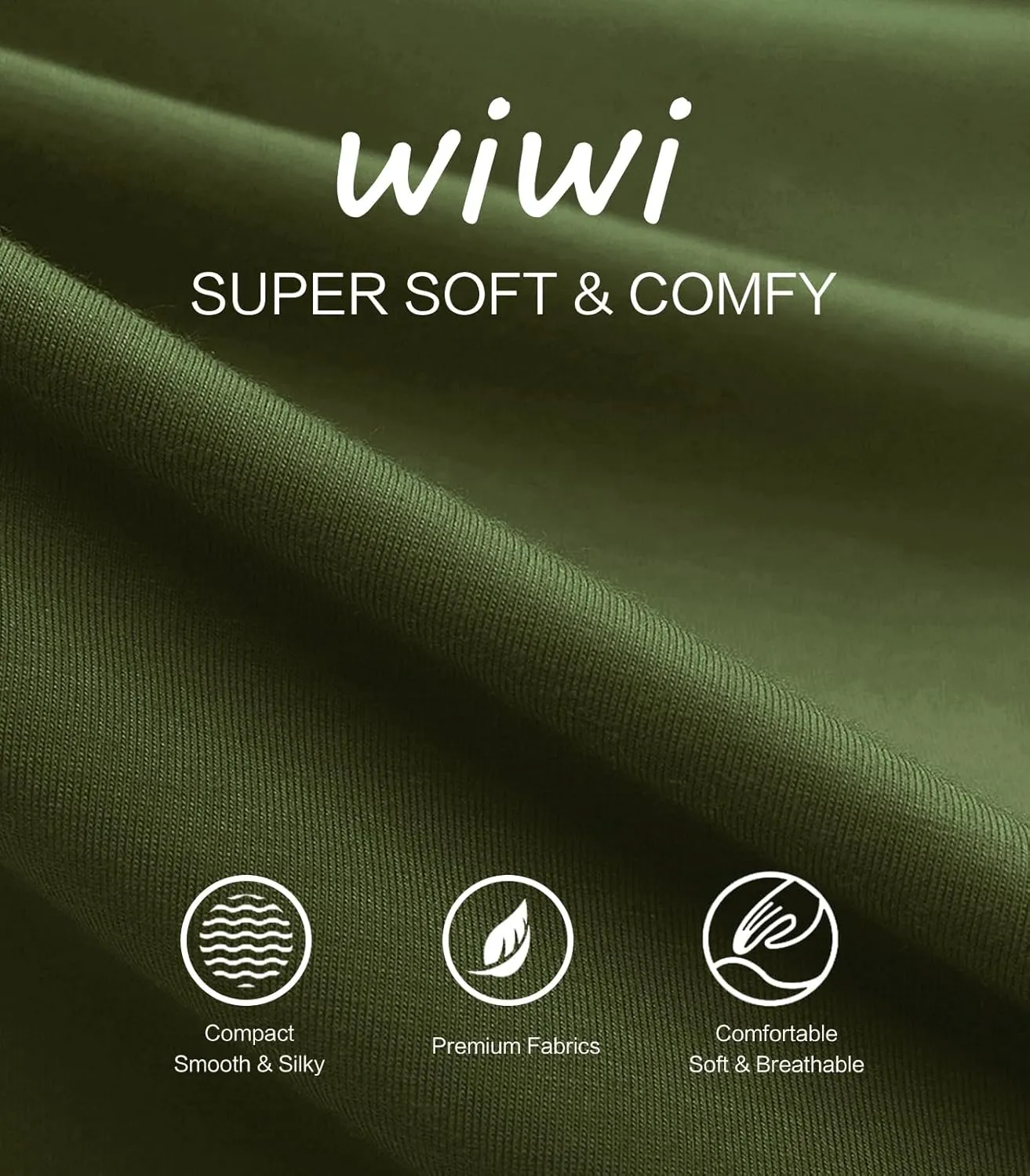 WiWi Womens Viscose from Bamboo Lounge Pants Soft Wide Leg Pajama Bottoms Palazzo Yoga Pant Casual Pj Bottom S-XXL