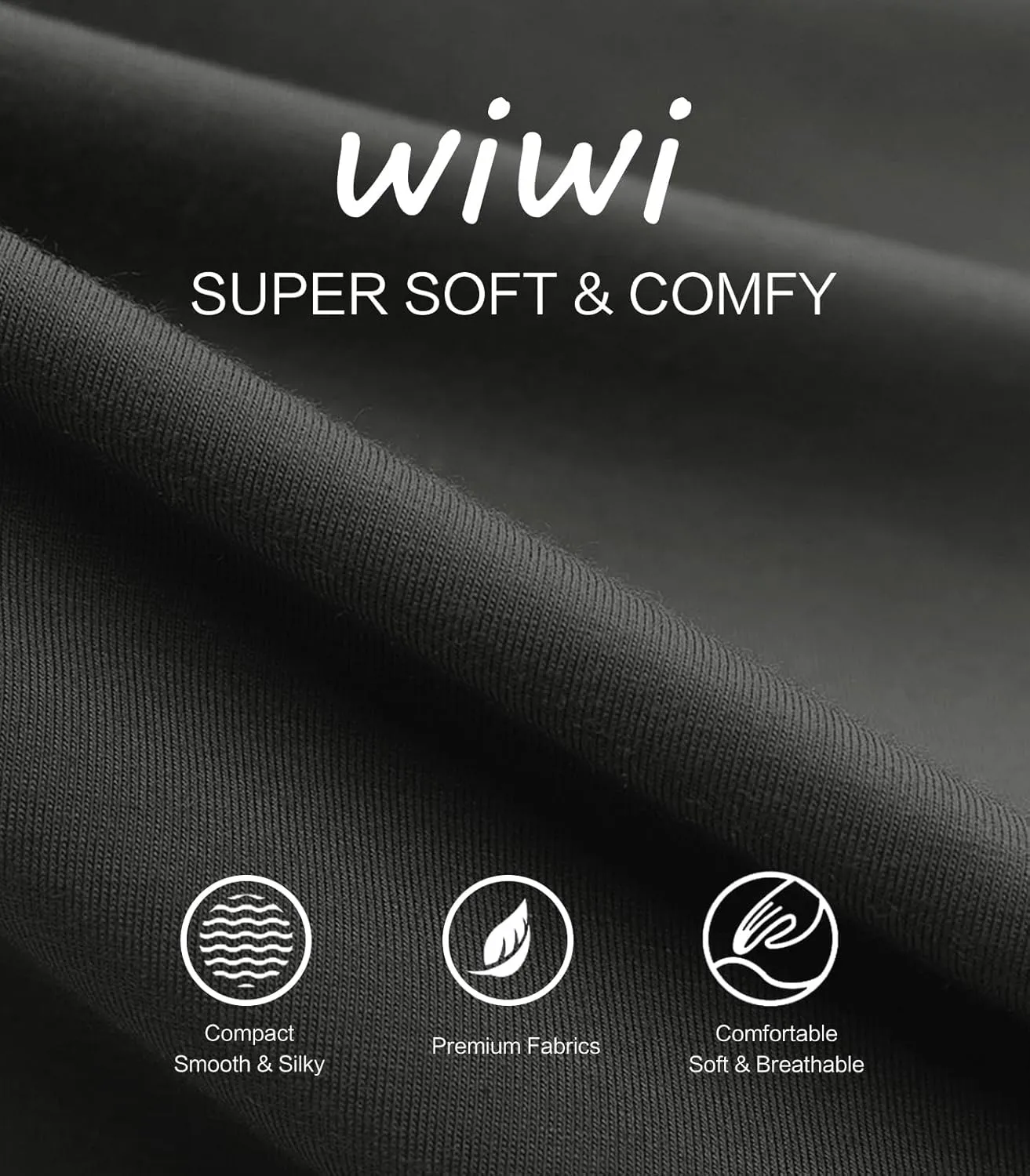 WiWi Womens Viscose from Bamboo Lounge Pants Soft Wide Leg Pajama Bottoms Palazzo Yoga Pant Casual Pj Bottom S-XXL