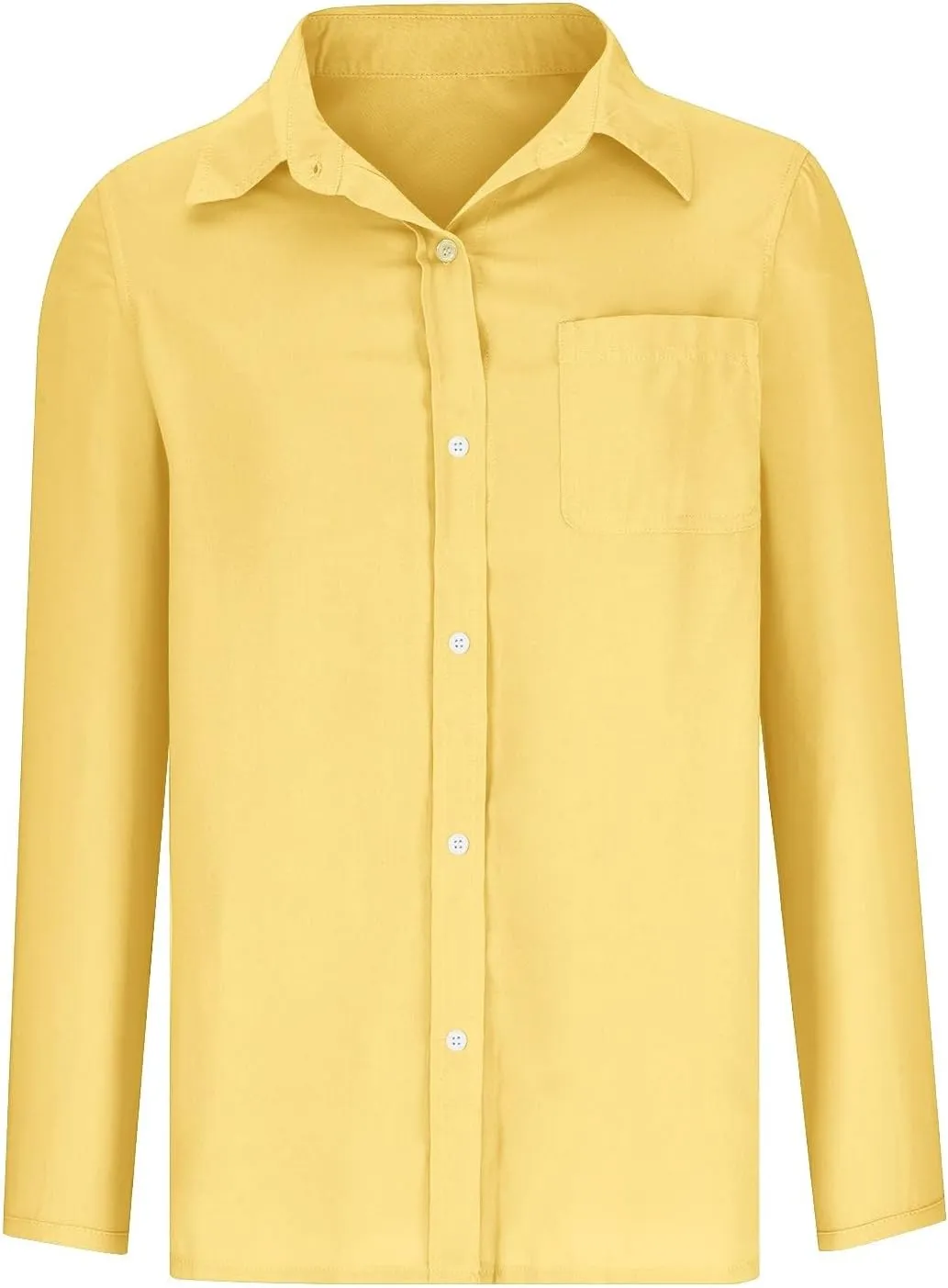Womens Cotton Linen Shirts with Pockets Long Sleeve Button Down Oversized Tshirts Ladies Vacation Beach Work Tops