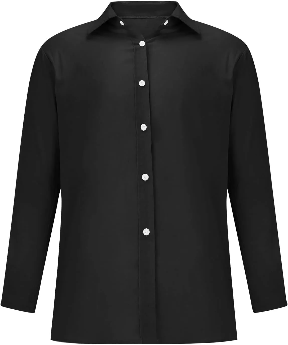 Womens Cotton Linen Shirts with Pockets Long Sleeve Button Down Oversized Tshirts Ladies Vacation Beach Work Tops