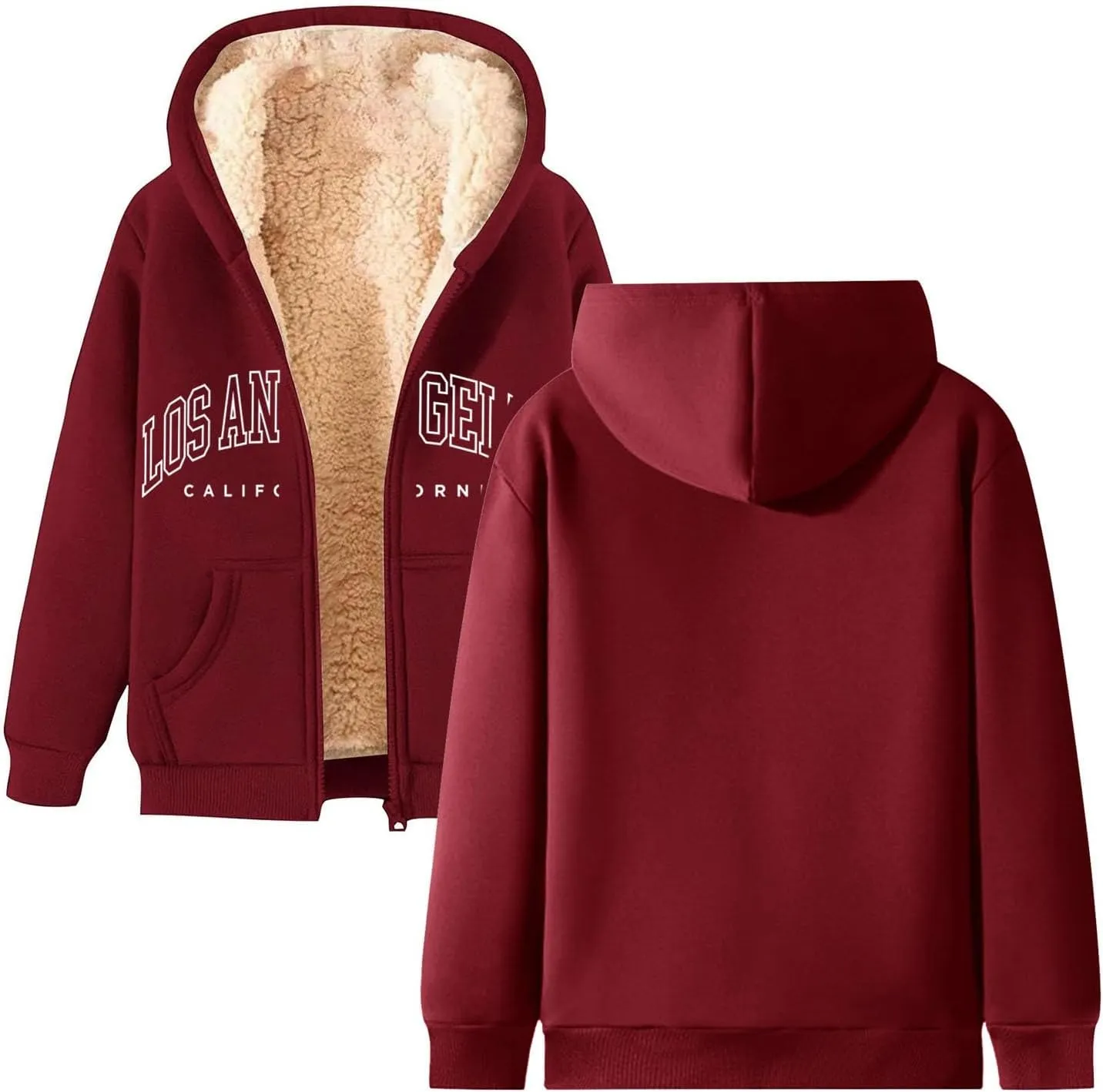 Women'S Fashion Hoodies & Sweatshirts Long Sleeve Drawstring Hoodies Print Oversized Fall Tops Clothes Long Neck