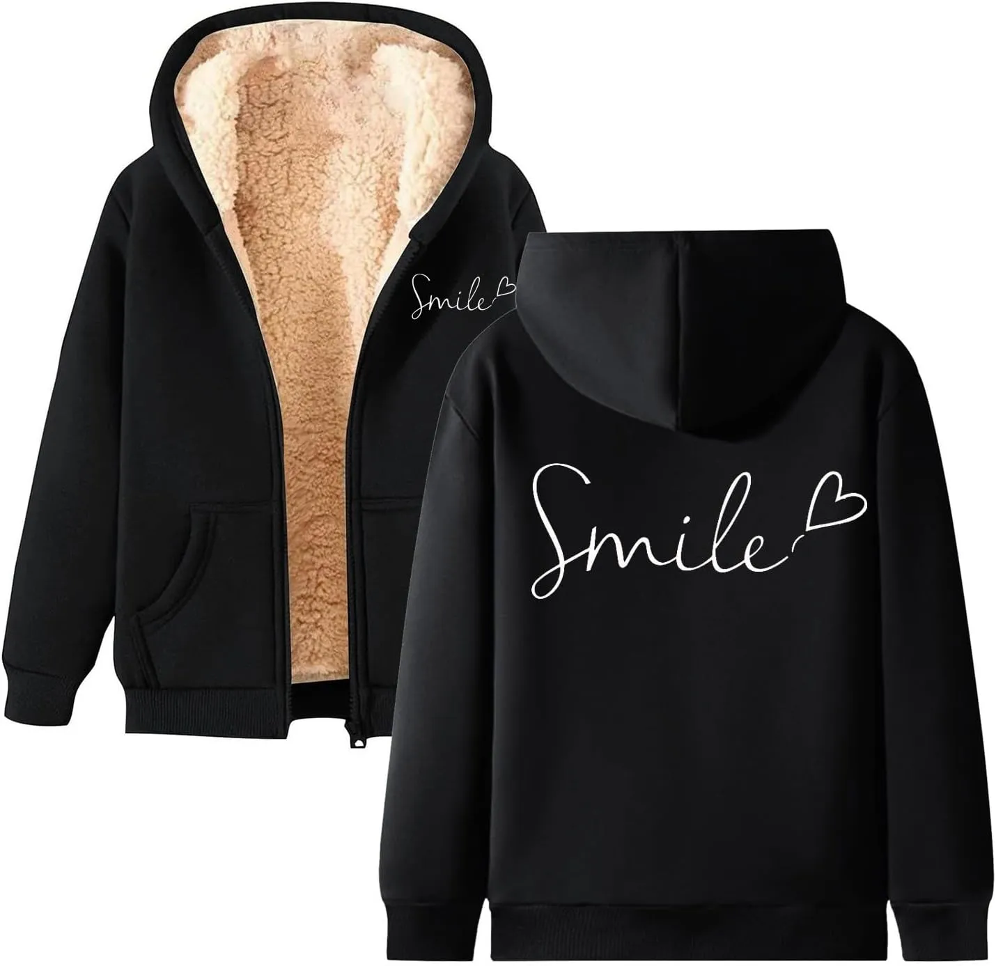 Women'S Fashion Hoodies & Sweatshirts Long Sleeve Drawstring Hoodies Print Oversized Fall Tops Clothes Long Neck