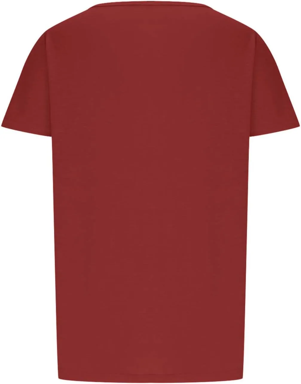 Womens Short Sleeve Crew Neck Pleated Shirts Summer Casual Trendy Vintage T-Shirts Lightweight Going Out Blouses