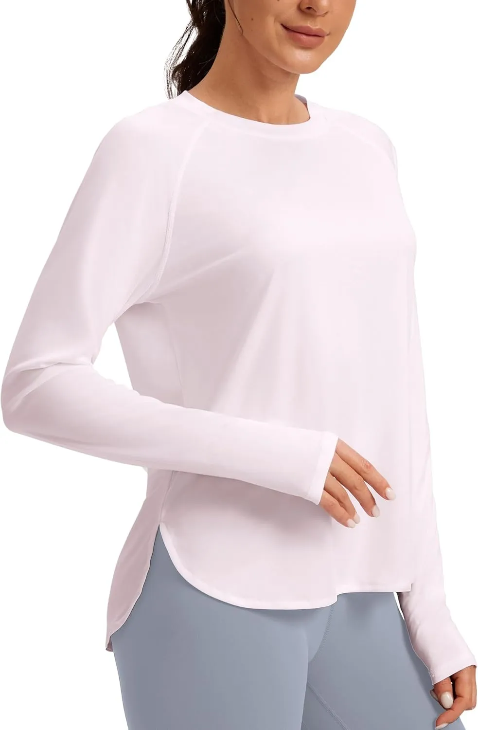 Women's Sun Shirts UPF 50  Long Sleeve Uv Protection Shirts Lightweight Quick Dry SPF Clothing Outdoor Hiking Tops