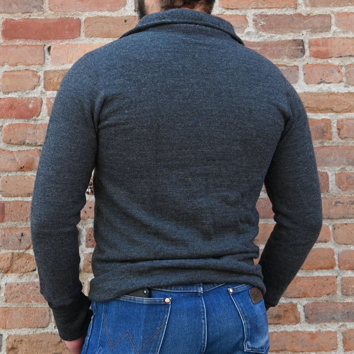 Woolpower Full Zip Jacket in Grey