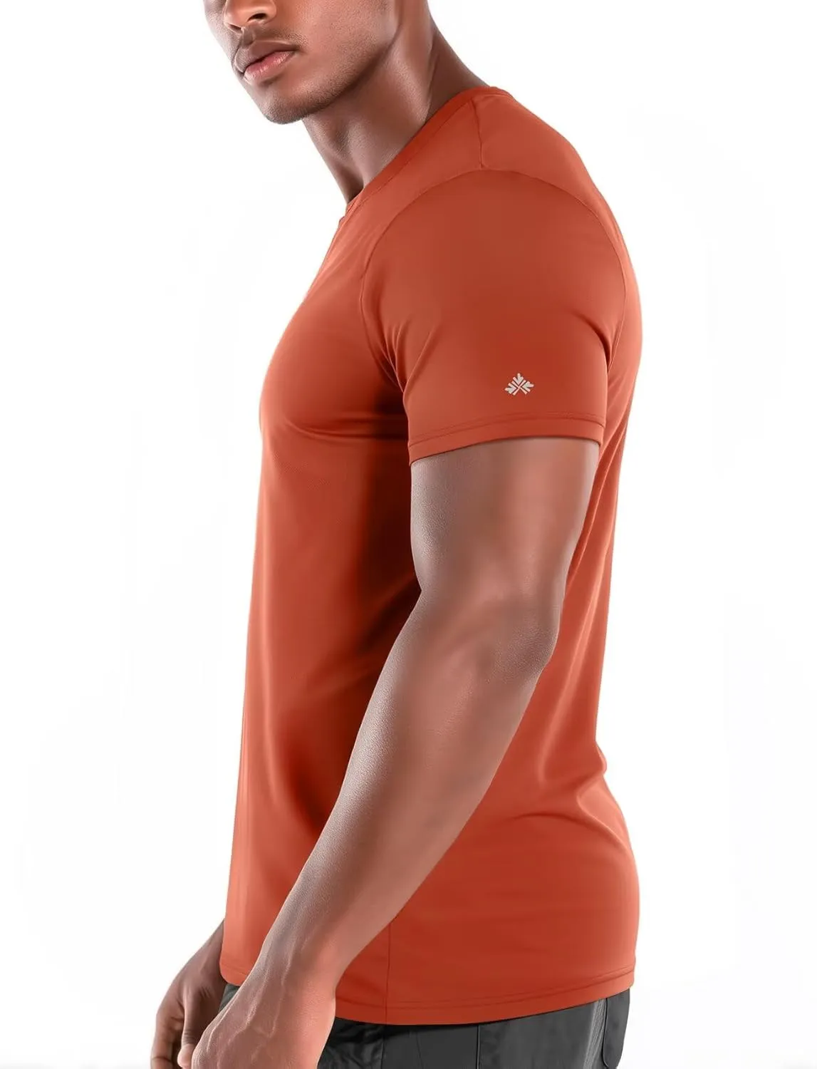 Zengjo Mens Athletic Shirts Moisture-Wicking Quick Dry Workout Tees Lightweight Crewneck T-Shirts for Running Gym Casual Work