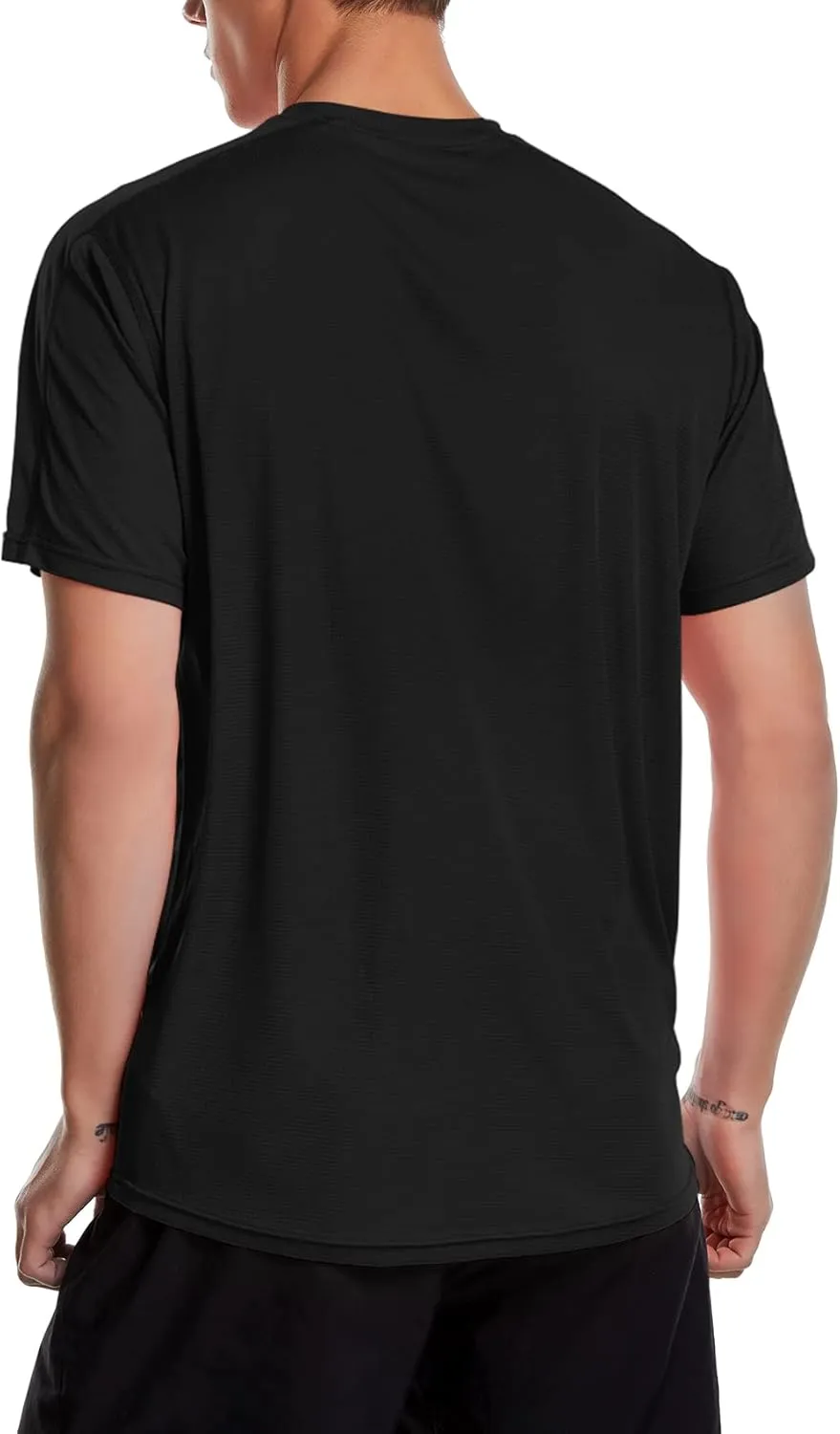 Zengjo Men's Workout Shirts Lightweight Sun Protection SPF Quick Dry T-Shirts Fishing Hiking Running